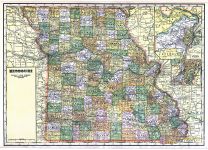 Missouri State Map, Adair County 1919